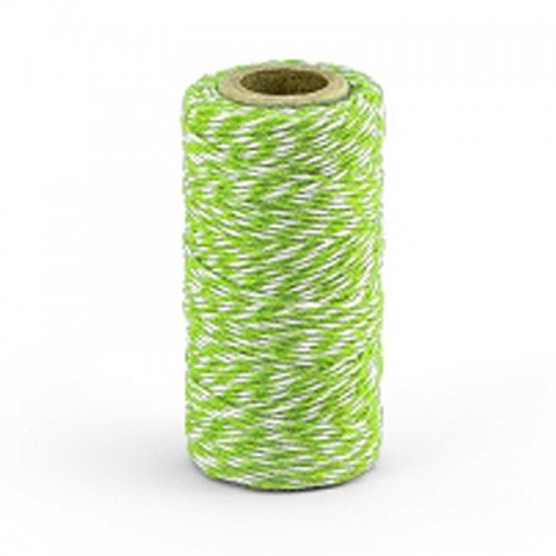 Rolo Baker Twine Verde Lima